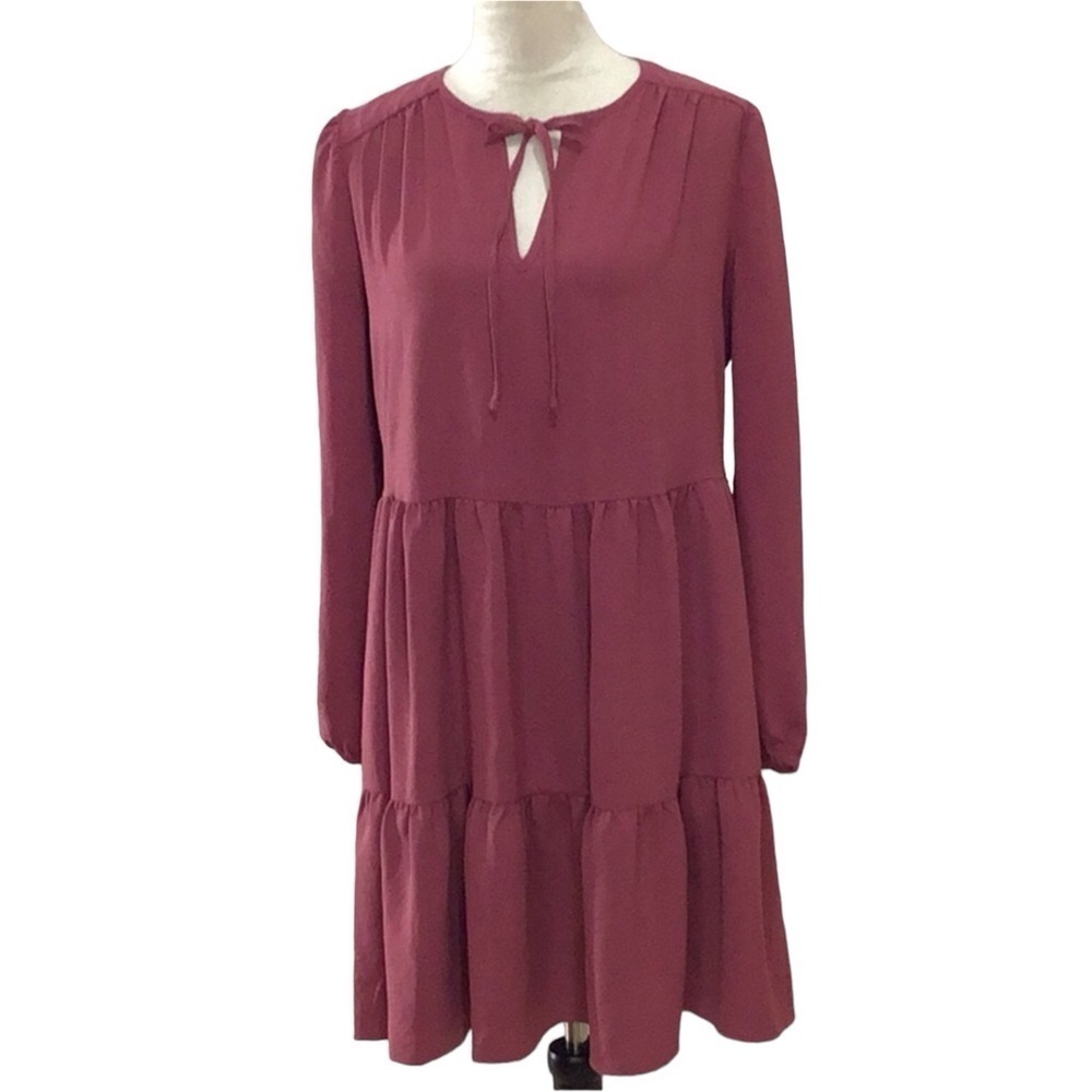 Maggy London Boho Tiered Dress Size 4